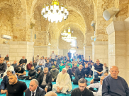 اللد:الإعلان عن انتهاء مشروع ترميم مسجد العمري وسط حضور المئات،صور وفيديو